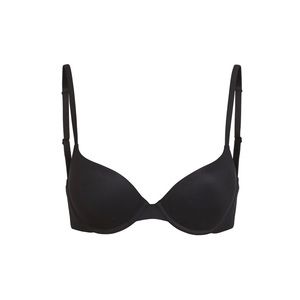 Skims Fits Everybody T-Shirt Push-Up Bra Black 34D